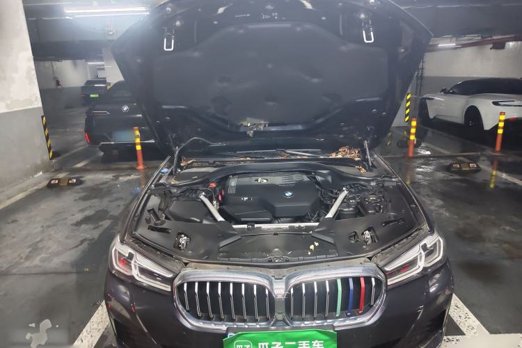 Used BMW 5 Series 2021 Facelifted 530Li Leading Edition M Sport Package Engine Bay