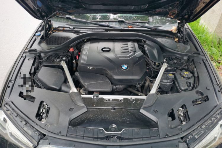 Used BMW 5 Series 2021 530Li Leading Model M Sport Package Engine Bay