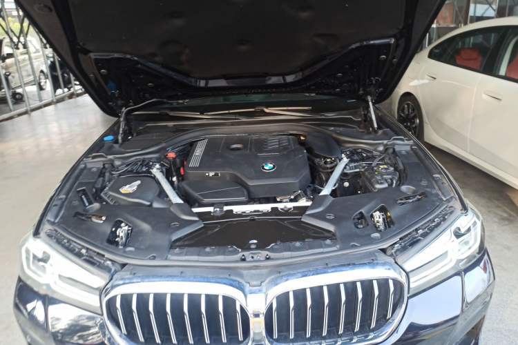 Used BMW 5 Series 2021 525Li M Sport Package Engine Bay
