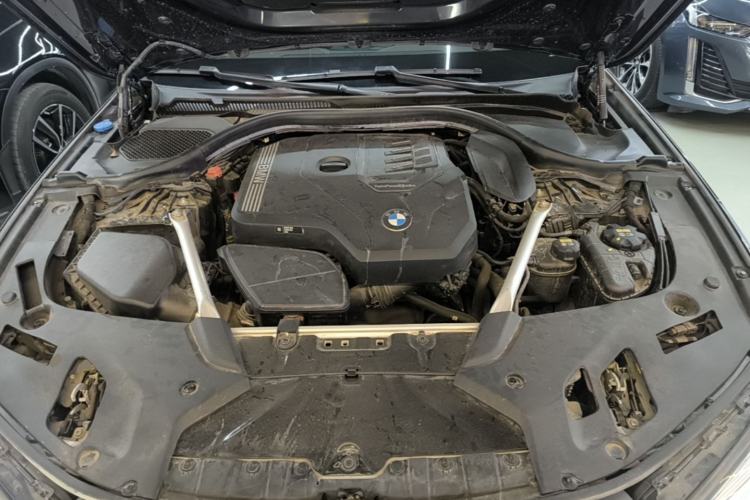 Used BMW 5 Series 2021 530Li Leading Model M Sport Package Engine Bay