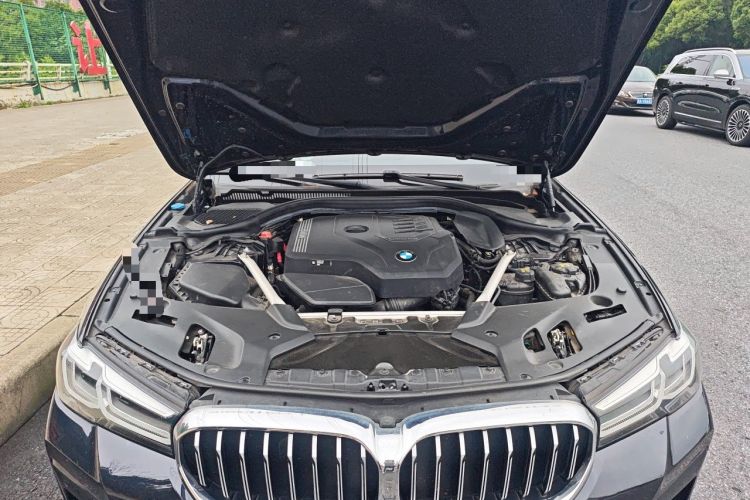Used BMW 5 Series 2021 530Li Leading Model M Sport Package Engine Bay