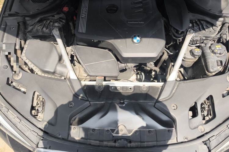 Used BMW 5 Series 2021 530Li Leading Model M Sport Package Engine Bay