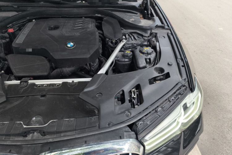 Used BMW 5 Series 2021 530Li Luxury Edition M Sport Package Engine Bay Left