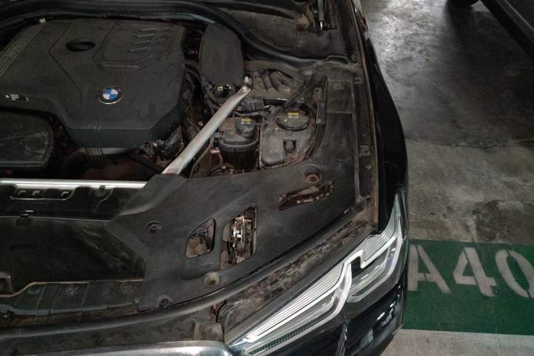 Used BMW 5 Series 2021 530Li Luxury Edition M Sport Package Engine Bay Left