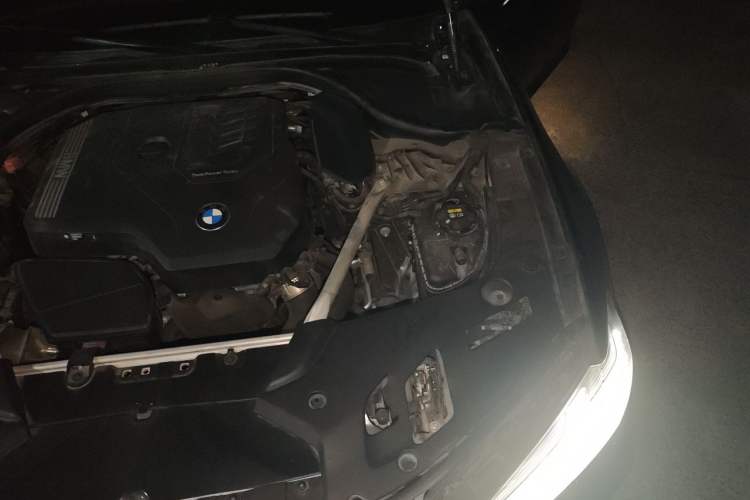Used BMW 5 Series 2021 525Li M Sport Package Engine Bay Left
