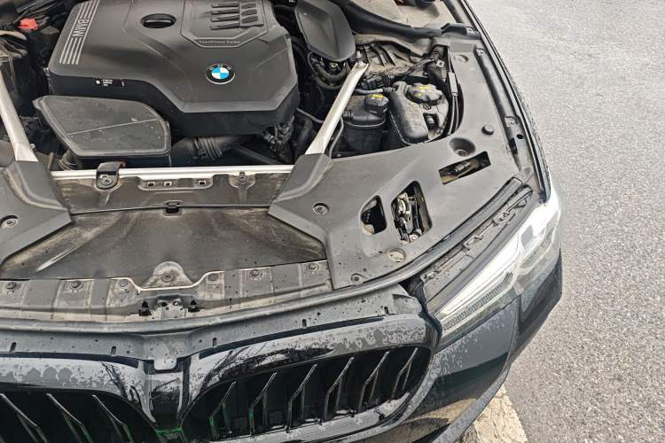 Used BMW 5 Series 2021 530Li Leading Model M Sport Package Engine Bay Left