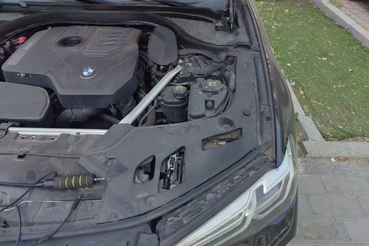 Used BMW 5 Series 2021 530Li Luxury Edition M Sport Package Engine Bay Left
