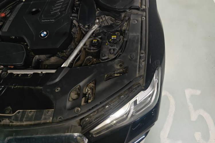 Used BMW 5 Series 2021 530Li Leading Model M Sport Package Engine Bay Left