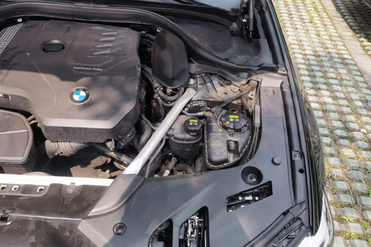 Used BMW 5 Series 2021 Updated 530Li Luxury Package Premium Edition Engine Bay Left