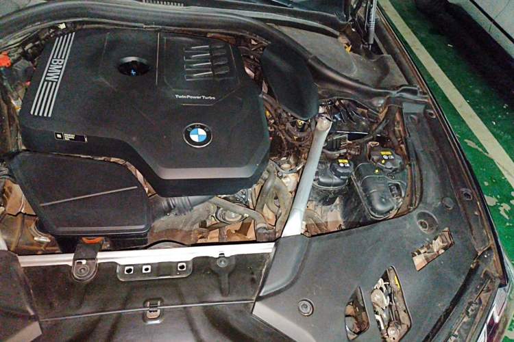 Used BMW 5 Series 2021 Restyled 530Li Luxury Edition M Sport Package Engine Bay Left