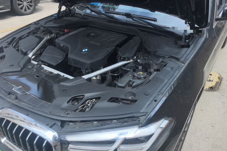 Used BMW 5 Series 2021 Updated Version 525Li Luxury Package Engine Bay Left