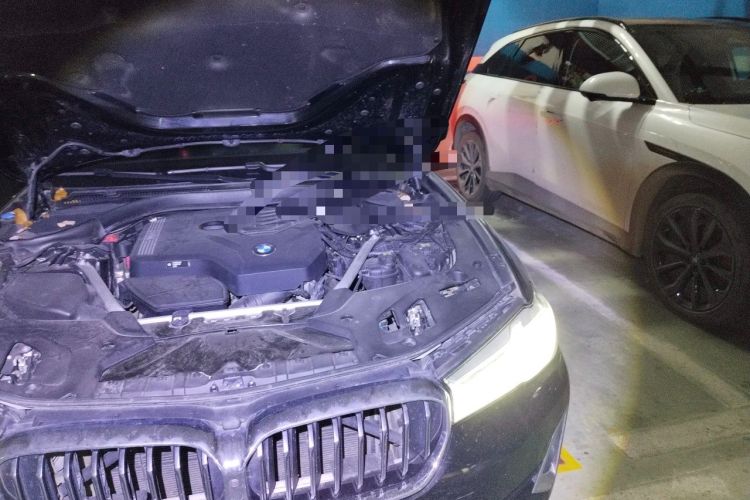 Used BMW 5 Series 2021 530Li Luxury Edition Premium Package Engine Bay Left