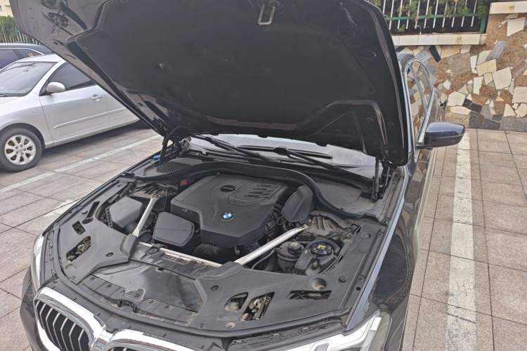 Used BMW 5 Series 2021 530Li Leading Model M Sport Package Engine Bay Left