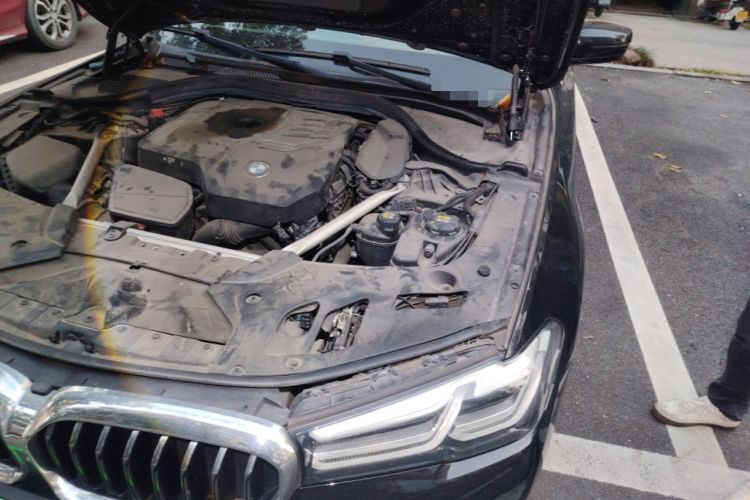 Used BMW 5 Series 2021 Restyled 530Li Leading Edition Luxury Package Engine Bay Left
