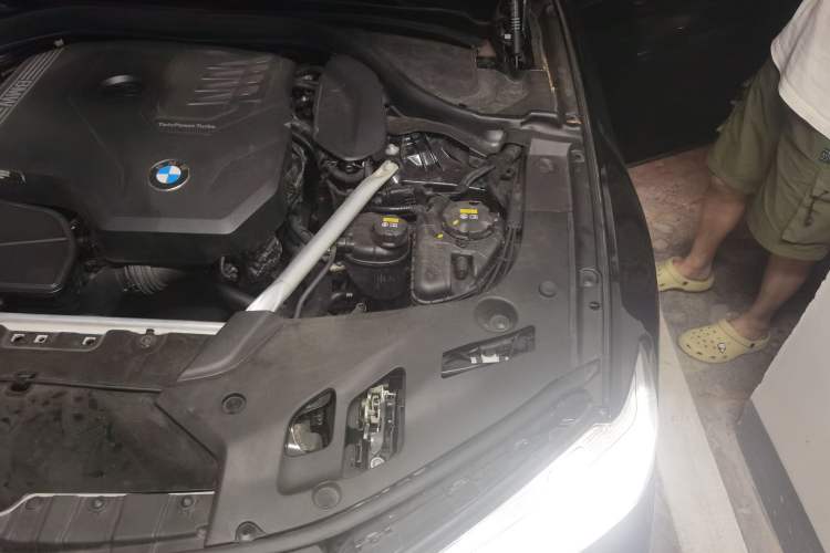 Used BMW 5 Series 2021 530Li Luxury Edition M Sport Package Engine Bay Left