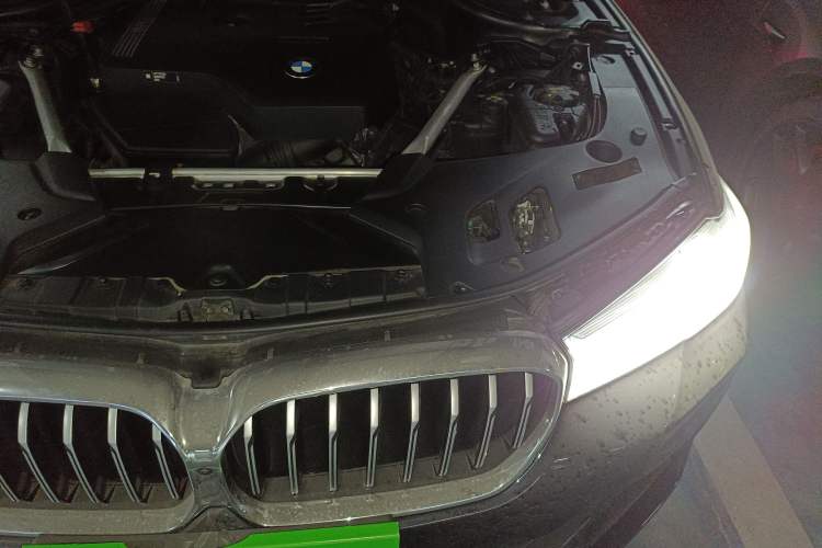 Used BMW 5 Series 2021 Restyled 530Li Luxury Edition M Sport Package Engine Bay Left