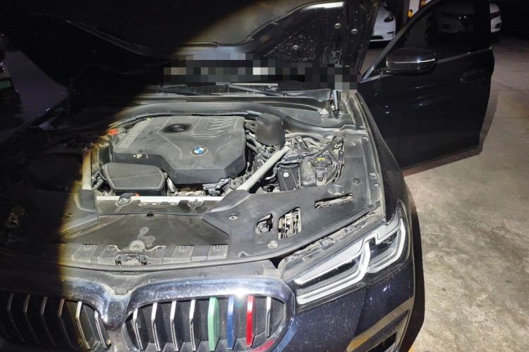 Used BMW 5 Series 2021 525Li M Sport Package Engine Bay Left