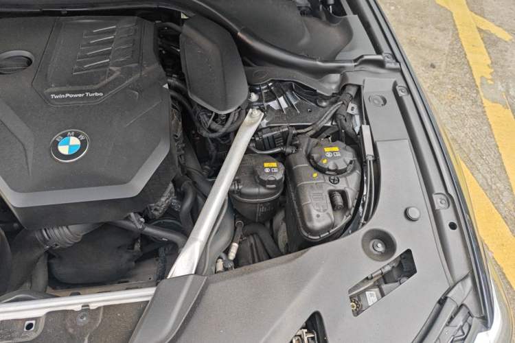 Used BMW 5 Series 2021 530Li Luxury Edition M Sport Package Engine Bay Left