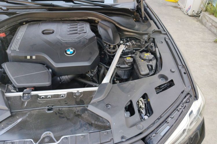 Used BMW 5 Series 2021 530Li Luxury Edition M Sport Package Engine Bay Left
