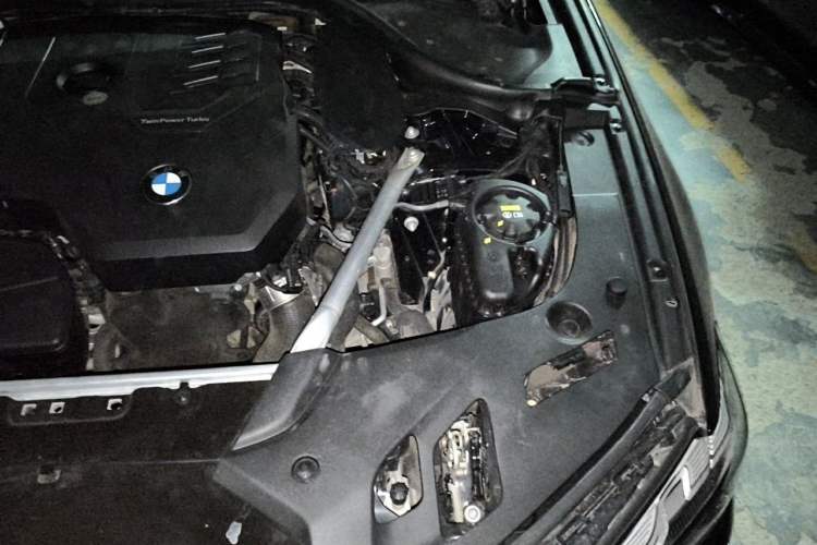 Used BMW 5 Series 2021 525Li Luxury Package Engine Bay Left