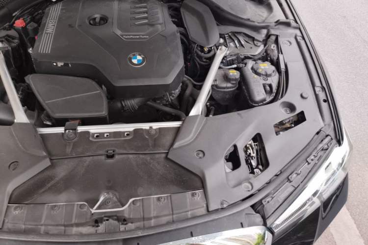 Used BMW 5 Series 2021 530Li Leading Model M Sport Package Engine Bay Left