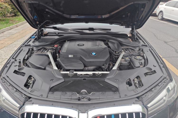 Used BMW 5 Series 2021 Restyled 530Li Luxury Edition M Sport Package Engine Bay