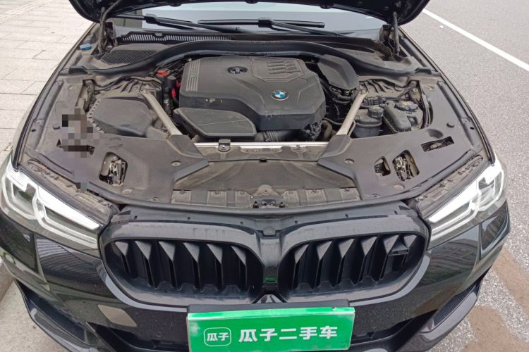 Used BMW 5 Series 2021 530Li Leading Model M Sport Package Engine Bay