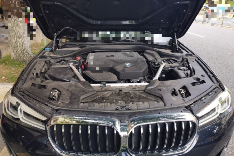 Used BMW 5 Series 2021 525Li Luxury Package Engine Bay