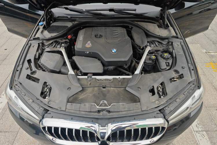 Used BMW 5 Series 2021 Restyled 530Li Leading Edition Luxury Package Engine Bay