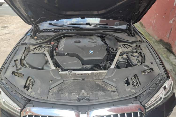 Used BMW 5 Series 2021 530Li Leading Luxury Package Engine Bay