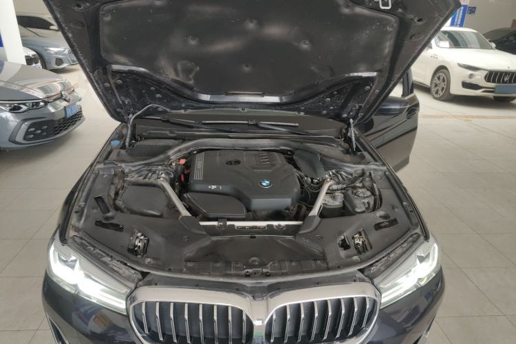 Used BMW 5 Series 2021 530Li Leading Luxury Package Engine Bay
