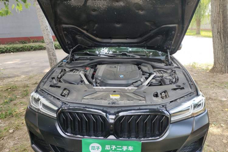 Used BMW 5 Series 2021 Restyled 540i Sport Line with M Sports Package Engine Bay