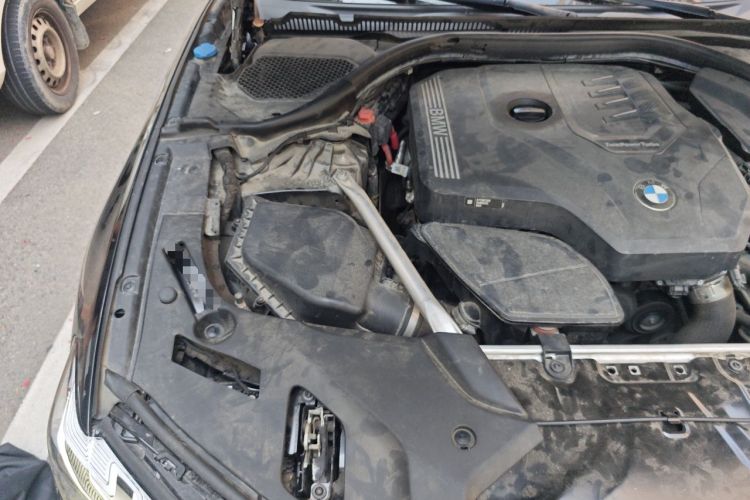 Used BMW 5 Series 2021 Updated Version 525Li Luxury Package Engine Bay Right