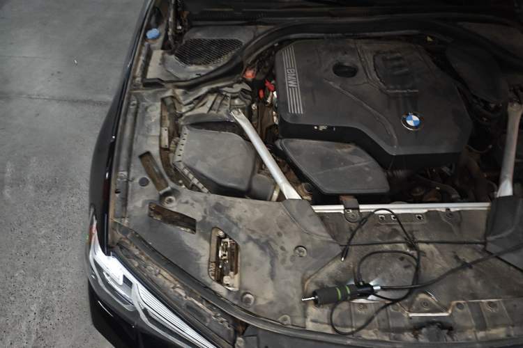 Used BMW 5 Series 2021 530Li Leading Model M Sport Package Engine Bay Right