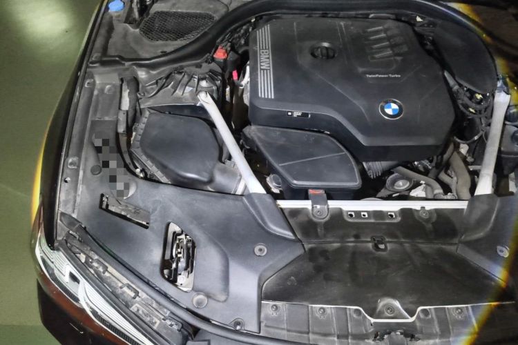 Used BMW 5 Series 2021 Restyled 530Li Luxury Edition M Sport Package Engine Bay Right