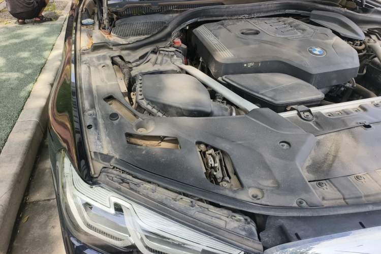Used BMW 5 Series 2021 530Li Leading Model M Sport Package Engine Bay Right