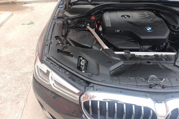 Used BMW 5 Series 2021 530Li Leading Luxury Package Engine Bay Right