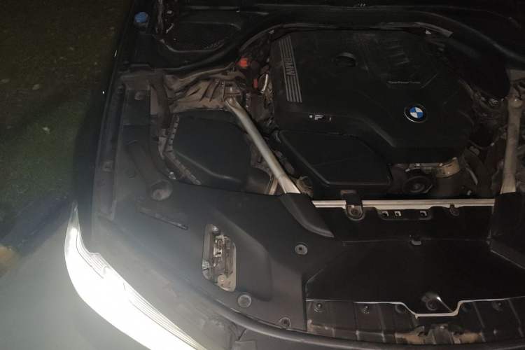 Used BMW 5 Series 2021 525Li M Sport Package Engine Bay Right