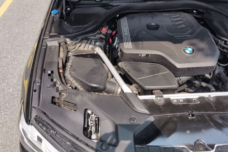 Used BMW 5 Series 2021 Updated 530Li Luxury Package Premium Edition Engine Bay Right