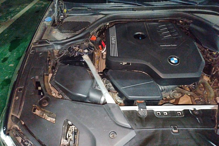 Used BMW 5 Series 2021 Restyled 530Li Luxury Edition M Sport Package Engine Bay Right