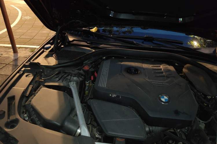 Used BMW 5 Series 2021 530Li Leading Model M Sport Package Engine Bay Right