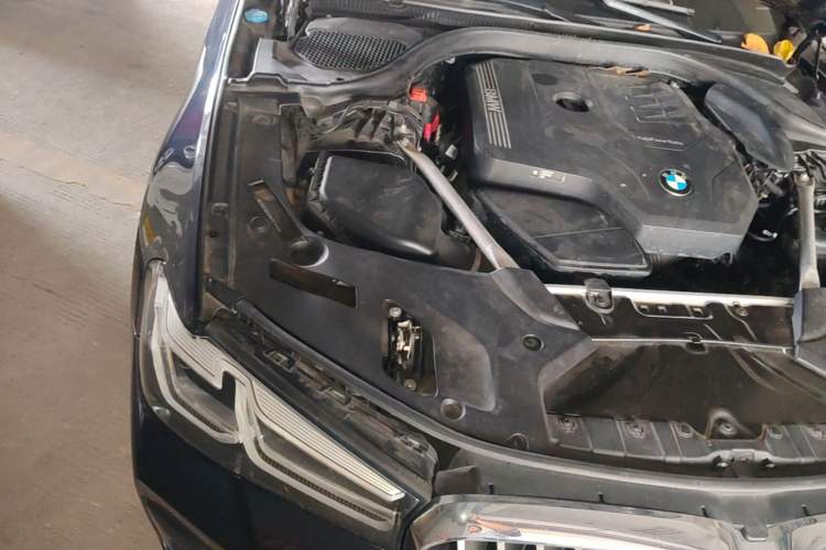 Used BMW 5 Series 2021 530Li Luxury Edition M Sport Package Engine Bay Right