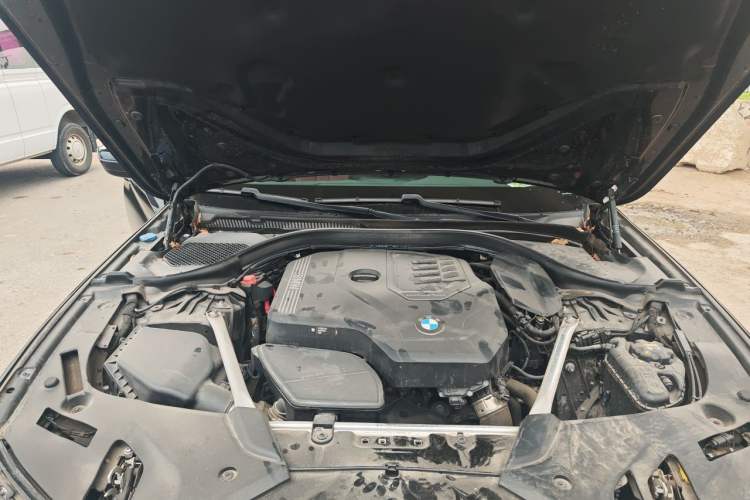 Used BMW 5 Series 2021 525Li M Sport Package Engine Bay