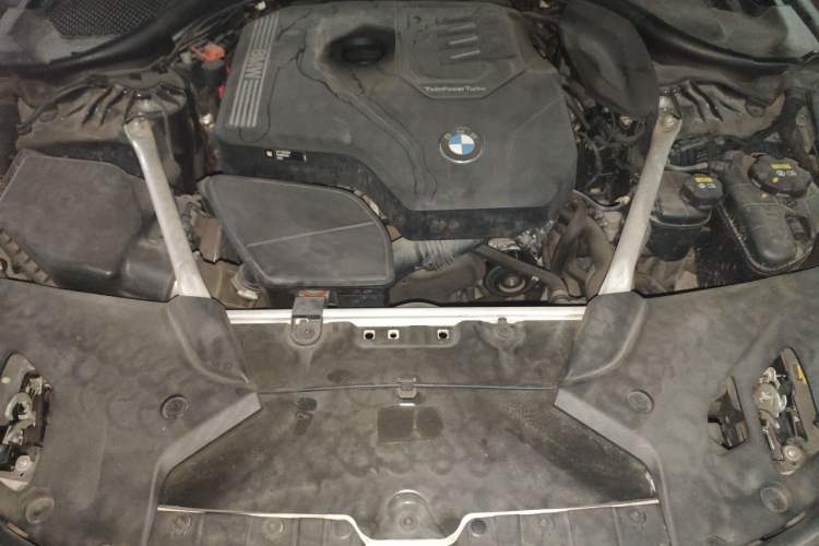 Used BMW 5 Series 2021 530Li Leading Model M Sport Package Engine Bay