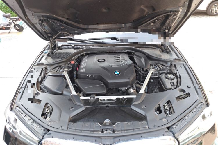 Used BMW 5 Series 2021 525Li M Sport Package Engine Bay