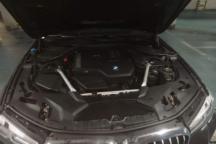 Used BMW 5 Series 2021 Restyled 530Li Luxury Edition M Sport Package Engine Bay