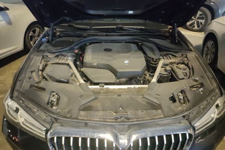 Used BMW 5 Series 2021 Facelifted 530Li Leading Edition M Sport Package Engine Bay