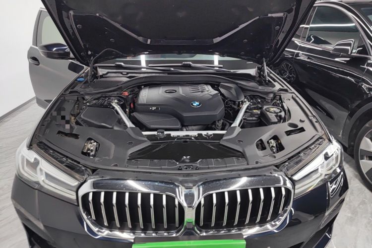 Used BMW 5 Series 2021 530Li Leading Model M Sport Package Engine Bay