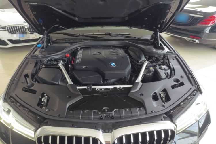 Used BMW 5 Series 2021 530Li Leading Model M Sport Package Engine Bay