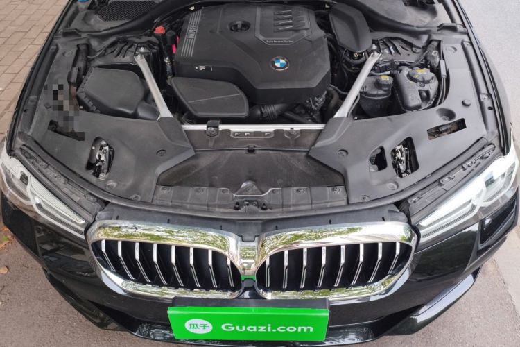 Used BMW 5 Series 2021 530Li Leading Model M Sport Package Engine Bay